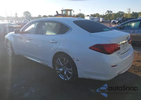 2018 Infiniti Q70L 3.7 Luxe z USA, uszkodzony, nr VIN JN1BY1PRXJM370669